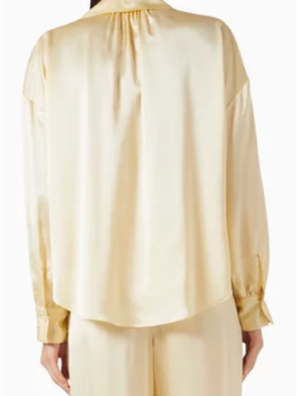 SABLYN Chantal Pop-over Top in Silk - Picture 2 of 3